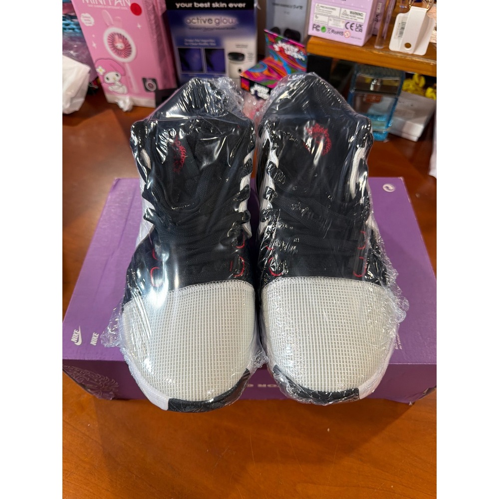 Nike LeBron Witness VIII White Black Red FB2239-103 Mens 9 Womens 10.5